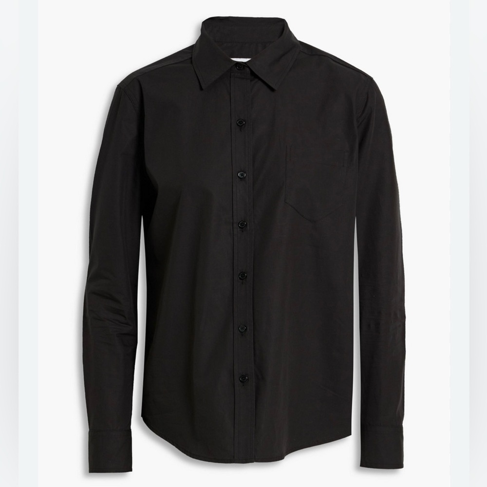 NWT equipment black collar shirt